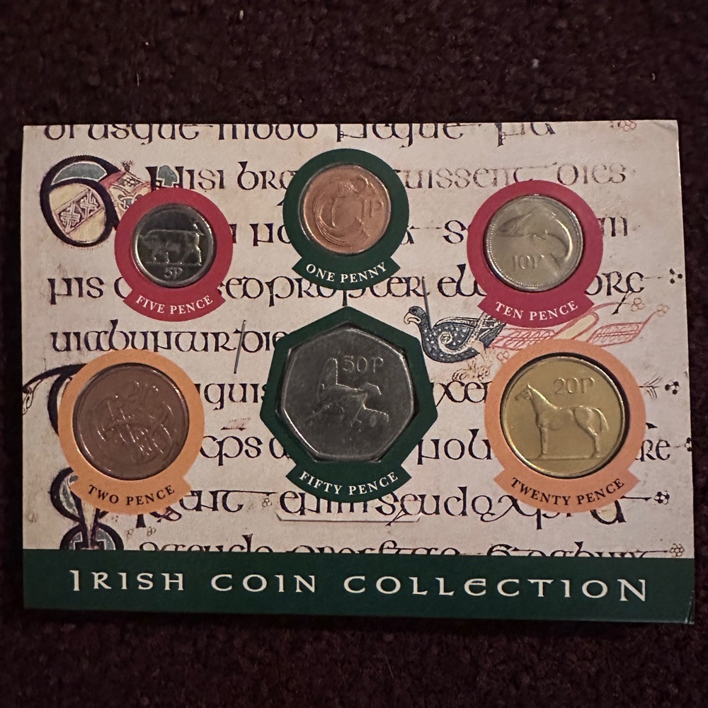 Irish Coin Collection Set